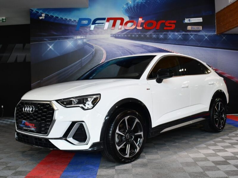 Audi Q3 Sportback S-Line 35 TDI 150 S-Tronic GPS Virtual Hayon Pré Sense Car Play Caméra Lane Efficience JA 19
