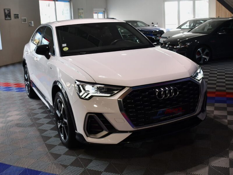 Audi Q3 Sportback S-Line 35 TDI 150 S-Tronic GPS Virtual Hayon Pré Sense Car Play Caméra Lane Efficience JA 19