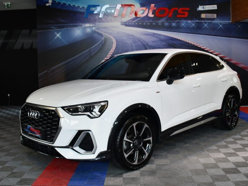 Audi Q3 Sportback S-Line 35 TDI 150 S-Tronic GPS Virtual Hayon Pré Sense Car Play Caméra Lane Efficience JA 19