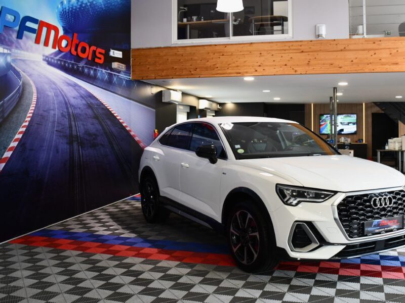 Audi Q3 Sportback S-Line 35 TDI 150 S-Tronic GPS Virtual Hayon Pré Sense Car Play Caméra Lane Efficience JA 19