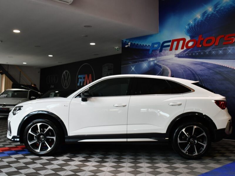 Audi Q3 Sportback S-Line 35 TDI 150 S-Tronic GPS Virtual Hayon Pré Sense Car Play Caméra Lane Efficience JA 19