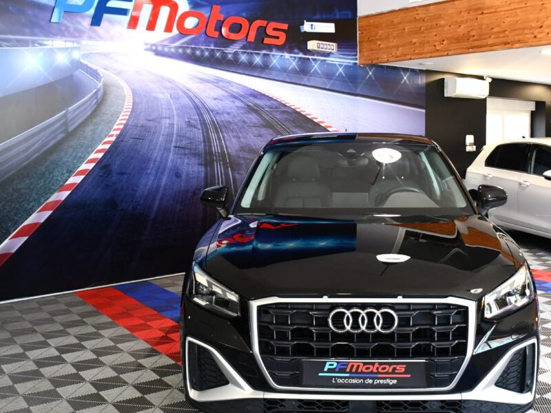 Audi Q2 S-Line Design Luxe 35 TFSI 150 S-Tronic GPS Virtual Cuir Hayon Pré Sense Induction Caméra JA 17