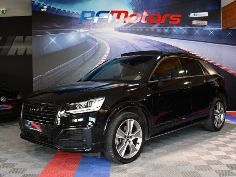 Audi Q2 S-Line 35 TDI 150 S-Tronic GPS Virtual TO Hayon ACC Caméra Pré Sense Lane JA 18