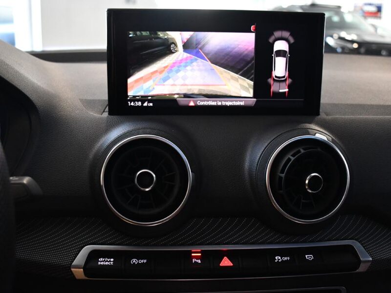 Audi Q2 S-Line 35 TDI 150 S-Tronic GPS Virtual TO Hayon ACC Caméra Pré Sense Lane JA 18