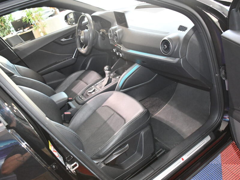 Audi Q2 S-Line 35 TDI 150 S-Tronic GPS Virtual TO Hayon ACC Caméra Pré Sense Lane JA 18
