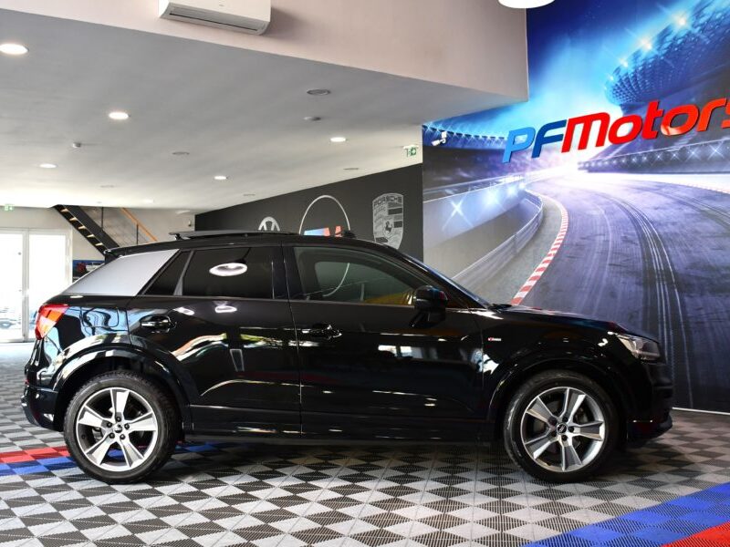 Audi Q2 S-Line 35 TDI 150 S-Tronic GPS Virtual TO Hayon ACC Caméra Pré Sense Lane JA 18