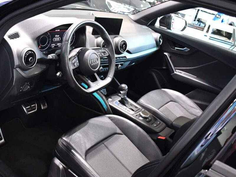 Audi Q2 S-Line 35 TDI 150 S-Tronic GPS Virtual TO Hayon ACC Caméra Pré Sense Lane JA 18