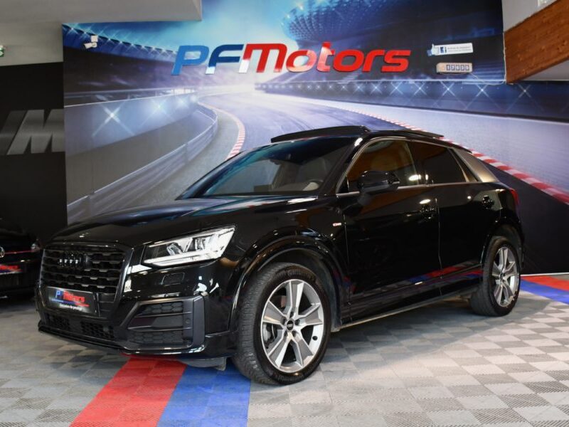 Audi Q2 S-Line 35 TDI 150 S-Tronic GPS Virtual TO Hayon ACC Caméra Pré Sense Lane JA 18