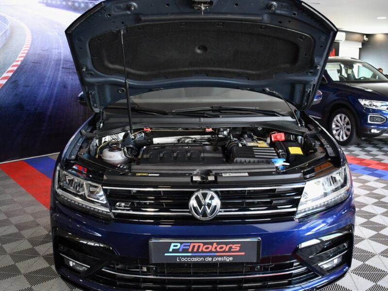 Volkswagen Tiguan R-Line Carat 2.0 TDI 190 DSG 4Motion GPS Virtual Attelage Front Lane Alcantara JA 19