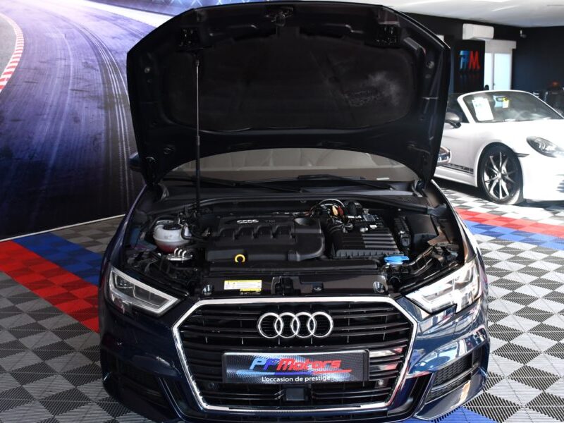 Audi A3 Sportback S-Line Ambition Luxe 35 TDI 150 S-Tronic GPS Virtual Attelage Car Play Pré Sense ACC Induction JA 18
