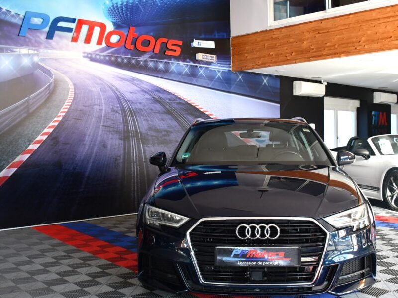 Audi A3 Sportback S-Line Ambition Luxe 35 TDI 150 S-Tronic GPS Virtual Attelage Car Play Pré Sense ACC Induction JA 18