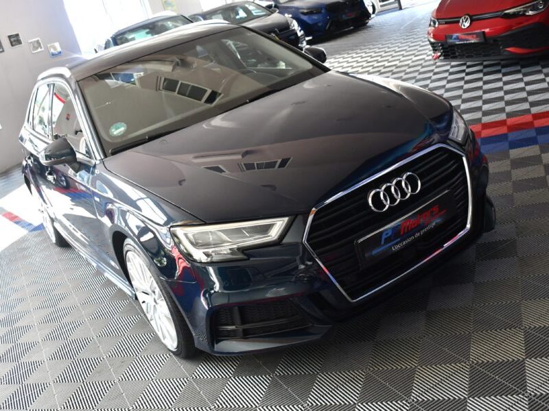 Audi A3 Sportback S-Line Ambition Luxe 35 TDI 150 S-Tronic GPS Virtual Attelage Car Play Pré Sense ACC Induction JA 18