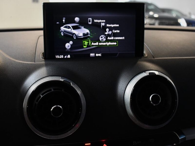 Audi A3 Berline S-Line 40 TDI 184 Quattro S-Tronic GPS Virtual Cuir Baquet Keyless TO Bang Olufsen Magnétic Ride JA 19