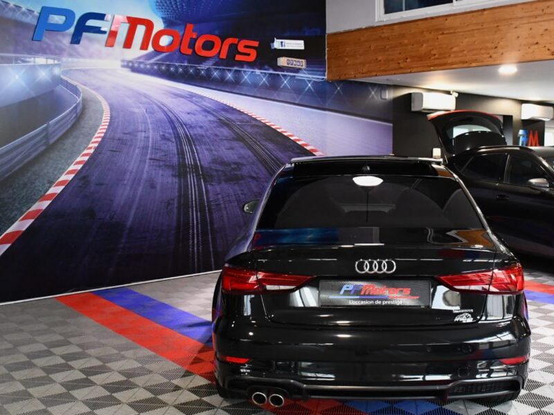 Audi A3 Berline S-Line 40 TDI 184 Quattro S-Tronic GPS Virtual Cuir Baquet Keyless TO Bang Olufsen Magnétic Ride JA 19