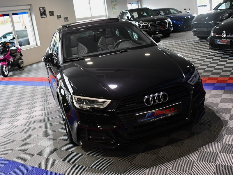 Audi A3 Berline S-Line 40 TDI 184 Quattro S-Tronic GPS Virtual Cuir Baquet Keyless TO Bang Olufsen Magnétic Ride JA 19