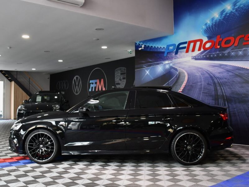 Audi A3 Berline S-Line 40 TDI 184 Quattro S-Tronic GPS Virtual Cuir Baquet Keyless TO Bang Olufsen Magnétic Ride JA 19
