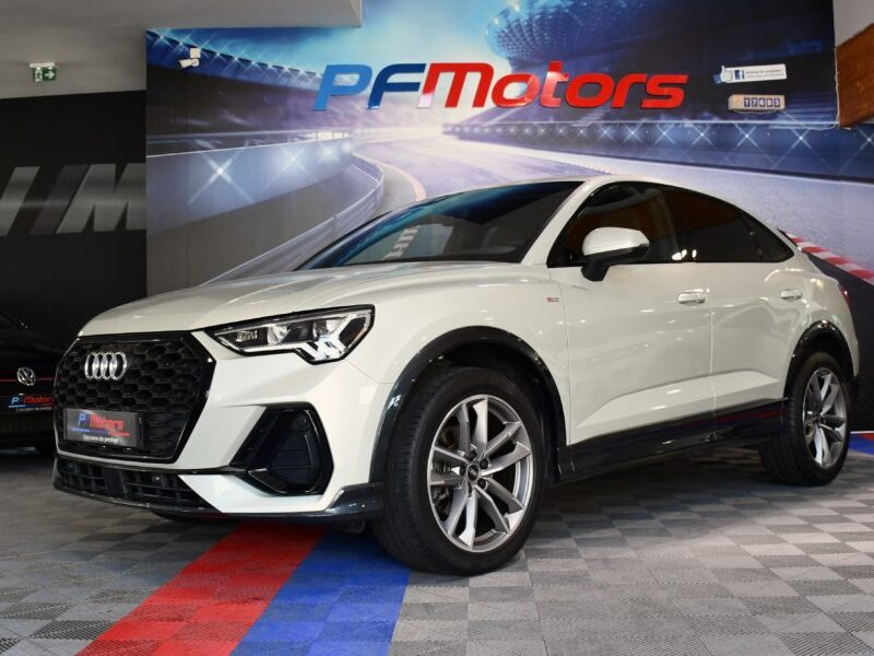 Audi Q3 Sportback S-Line 35 TDI 150 S-Tronic GPS Virtual Caméra Car Play Pré Sense Hayon Efficience JA 19