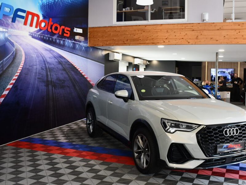 Audi Q3 Sportback S-Line 35 TDI 150 S-Tronic GPS Virtual Caméra Car Play Pré Sense Hayon Efficience JA 19