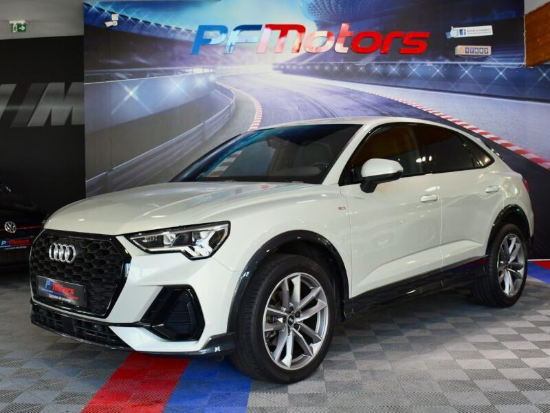 Audi Q3 Sportback S-Line 35 TDI 150 S-Tronic GPS Virtual Caméra Car Play Pré Sense Hayon Efficience JA 19