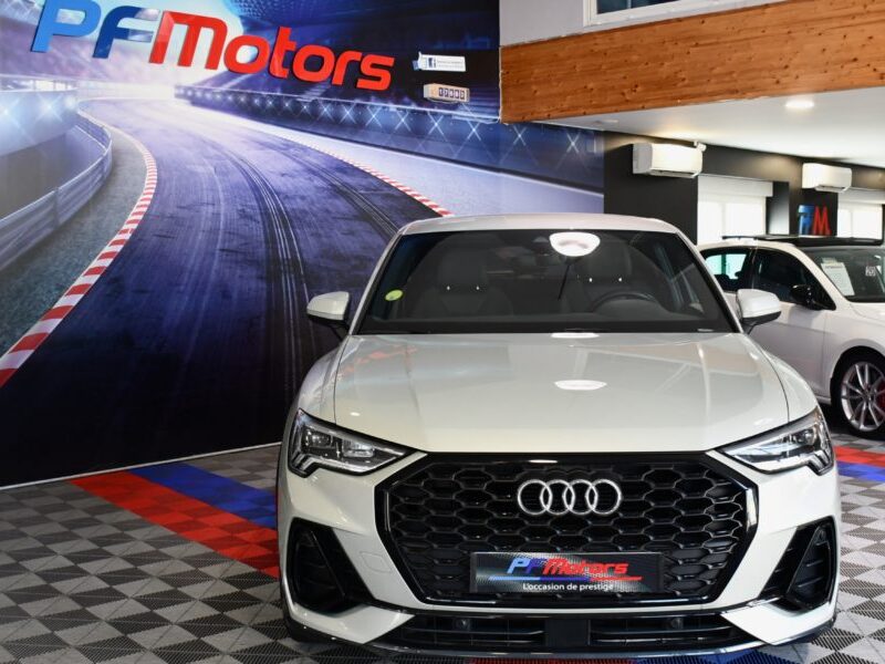 Audi Q3 Sportback S-Line 35 TDI 150 S-Tronic GPS Virtual Caméra Car Play Pré Sense Hayon Efficience JA 19
