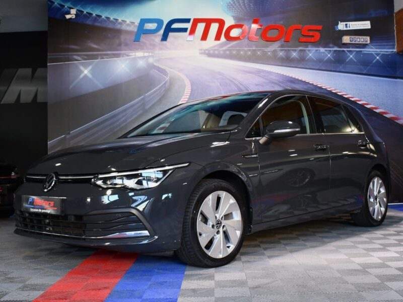 Volkswagen Golf 8 Style 1.5 TSI 150 BVM6 GPS Virtual ACC Alcantara Ergo Lane Front Attelage JA 17