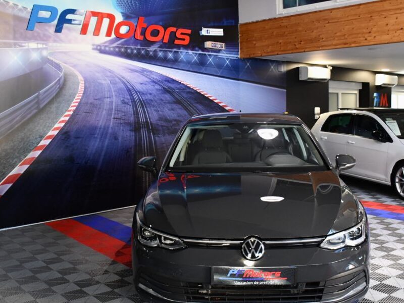 Volkswagen Golf 8 Style 1.5 TSI 150 BVM6 GPS Virtual ACC Alcantara Ergo Lane Front Attelage JA 17