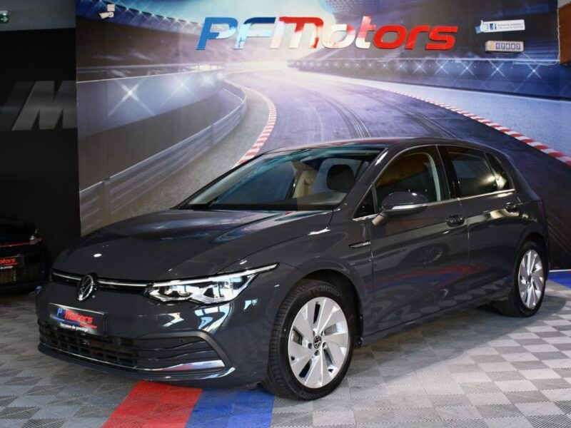 Volkswagen Golf 8 Style 1.5 TSI 150 BVM6 GPS Virtual ACC Alcantara Ergo Lane Front Attelage JA 17
