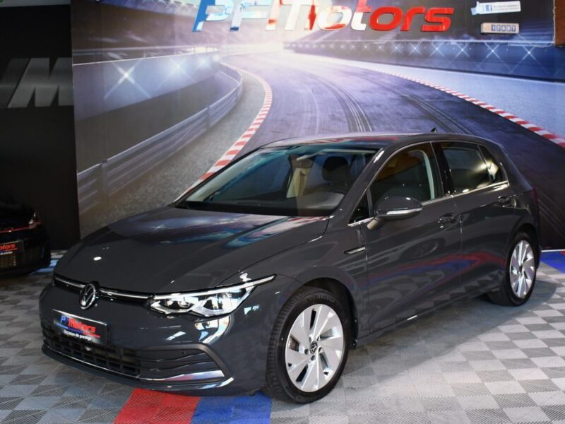 Volkswagen Golf 8 Style 1.5 TSI 150 BVM6 GPS Virtual ACC Alcantara Ergo Lane Front Attelage JA 17