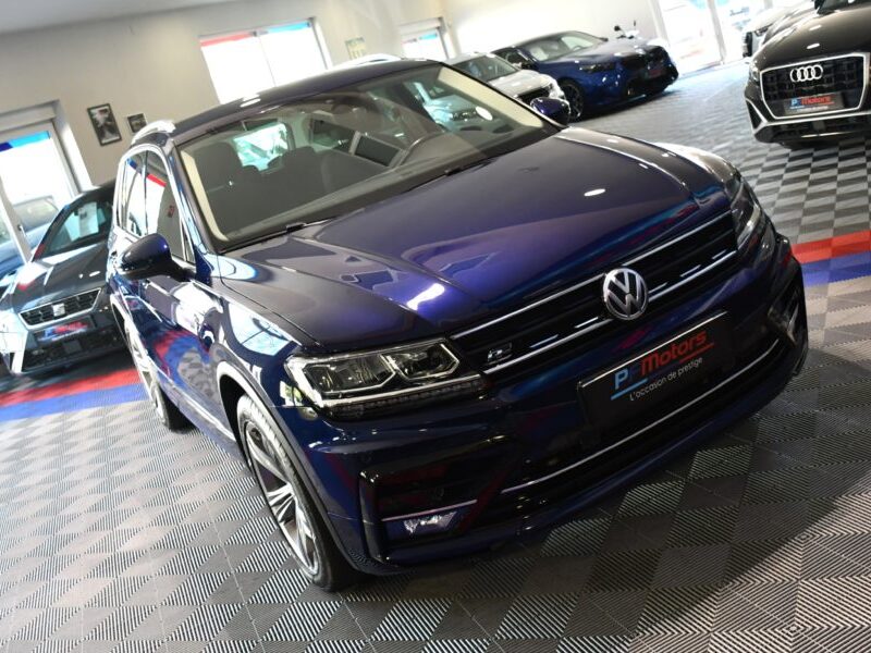 Volkswagen Tiguan R-Line Carat 2.0 TDI 190 DSG 4Motion GPS Virtual Attelage Front Lane Alcantara JA 19