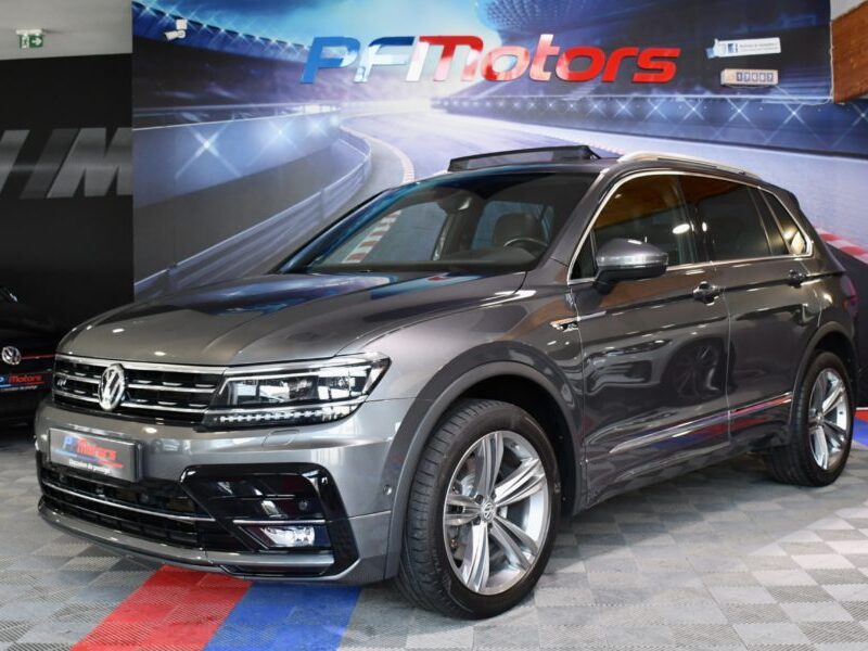 Volkswagen Tiguan R-Line 2.0 TDI 190 DSG 4Motion GPS Pro Caméra 360 Attelage Hayon Vebasto Front Mode JA 19