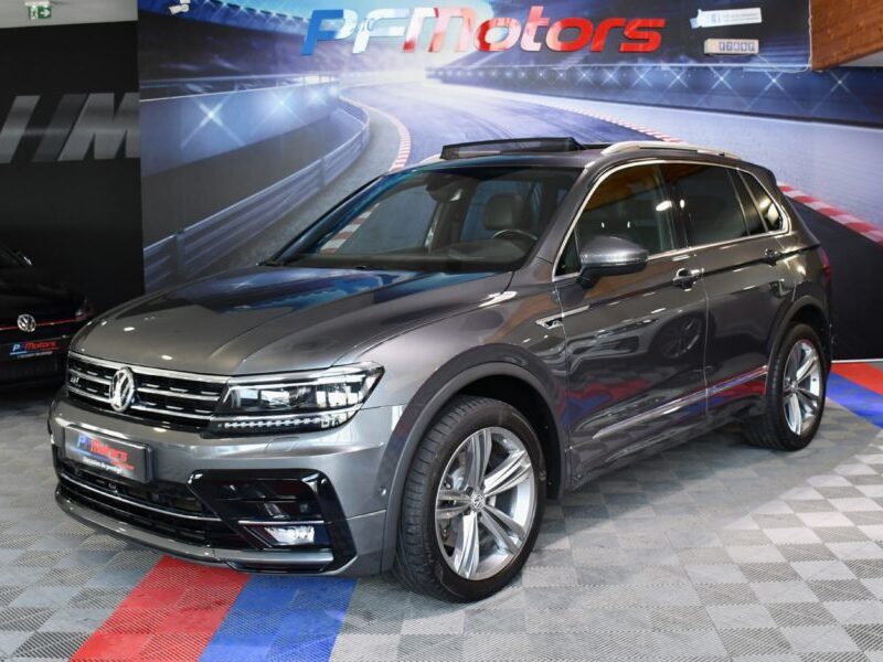 Volkswagen Tiguan R-Line 2.0 TDI 190 DSG 4Motion GPS Pro Caméra 360 Attelage Hayon Vebasto Front Mode JA 19