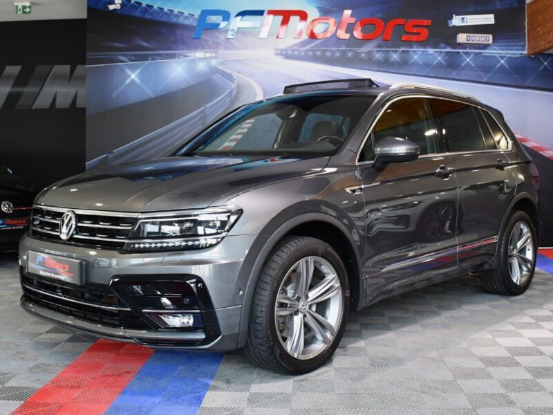 Volkswagen Tiguan R-Line 2.0 TDI 190 DSG 4Motion GPS Pro Caméra 360 Attelage Hayon Vebasto Front Mode JA 19