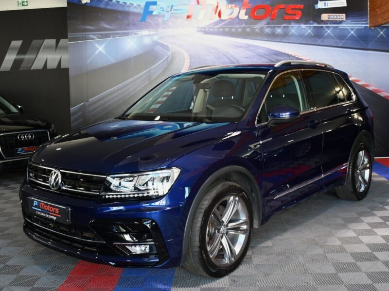 Volkswagen Tiguan R-Line Carat 2.0 TDI 190 DSG 4Motion GPS Virtual Attelage Front Lane Alcantara JA 19