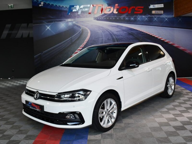 Volkswagen Polo R-Line 1.0 TSI 95 BVM5 Car Play Bluetooth Caméra ACC Front JA 17