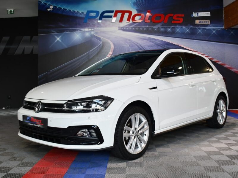 Volkswagen Polo R-Line 1.0 TSI 95 BVM5 Car Play Bluetooth Caméra ACC Front JA 17