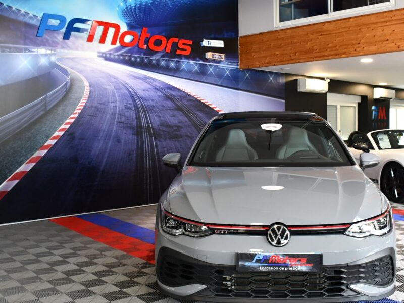Volkswagen Golf 8 GTI Clubsport 2.0 TSI 300 DSG GPS Virtual Front Harman Cuir TO IQ Light Mode Spécial Tête Haute JA 19 R