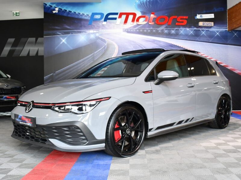 Volkswagen Golf 8 GTI Clubsport 2.0 TSI 300 DSG GPS Virtual Front Harman Cuir TO IQ Light Mode Spécial Tête Haute JA 19 R