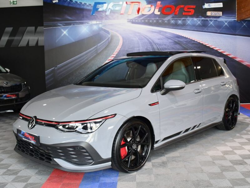 Volkswagen Golf 8 GTI Clubsport 2.0 TSI 300 DSG GPS Virtual Front Harman Cuir TO IQ Light Mode Spécial Tête Haute JA 19 R