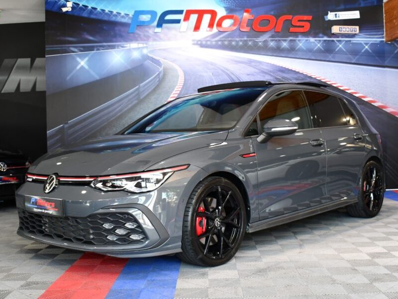Volkswagen Golf 8 GTI 2.0 TSI 245 DSG GPS TO Affichage Tête Haute ACC Volant Chauffant IQ Light Caméra Car Play JA 19 R