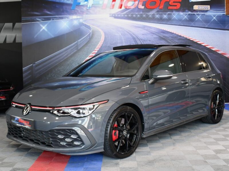 Volkswagen Golf 8 GTI 2.0 TSI 245 DSG GPS TO Affichage Tête Haute ACC Volant Chauffant IQ Light Caméra Car Play JA 19 R