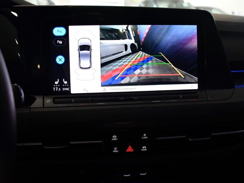 Volkswagen Golf 8 GTI 2.0 TSI 245 DSG GPS TO Affichage Tête Haute ACC Volant Chauffant IQ Light Caméra Car Play JA 19 R