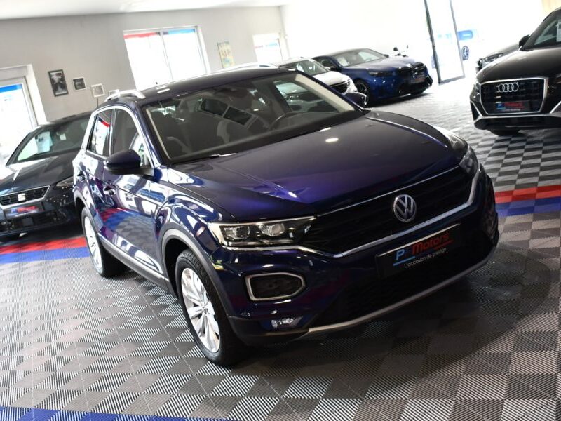 Volkswagen T-Roc Carat 2.0 TDI 150 DSG 4Motion GPS Virtual Car Play Front Lane Caméra ACC JA 17