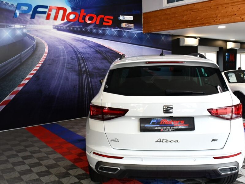 Séat Ateca FR 1.5 TSI 150 DSG GPS Virtual Lane Front Car Play Attelage ACC DCC Volant Chauffant JA 18