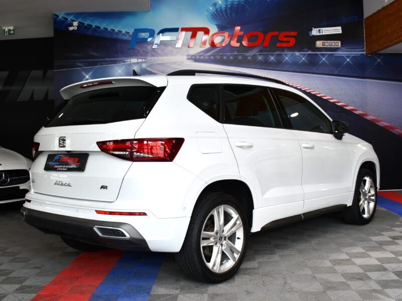 Séat Ateca FR 1.5 TSI 150 DSG GPS Virtual Lane Front Car Play Attelage ACC DCC Volant Chauffant JA 18
