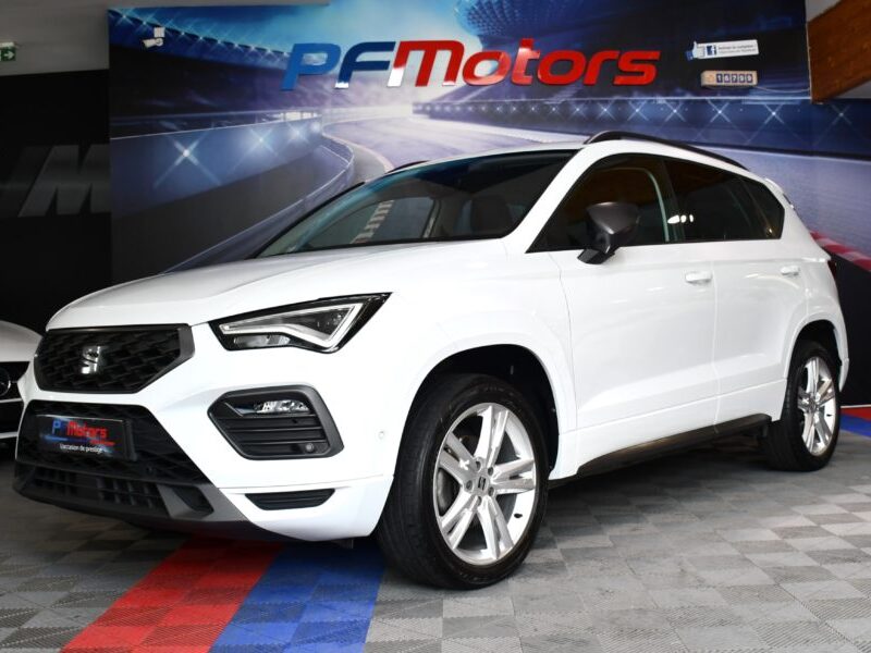 Séat Ateca FR 1.5 TSI 150 DSG GPS Virtual Lane Front Car Play Attelage ACC DCC Volant Chauffant JA 18