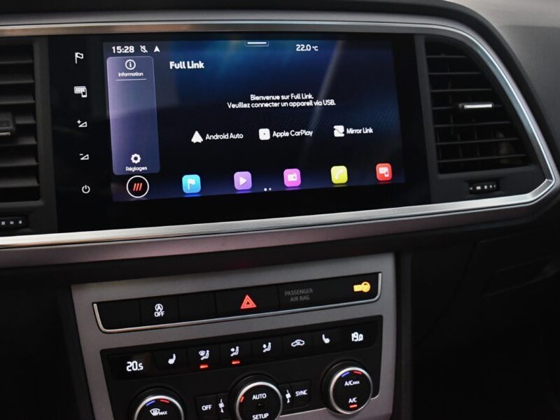 Séat Ateca FR 1.5 TSI 150 DSG GPS TO Virtual Front Lane Volant Chauffant DCC Full Linck JA 18