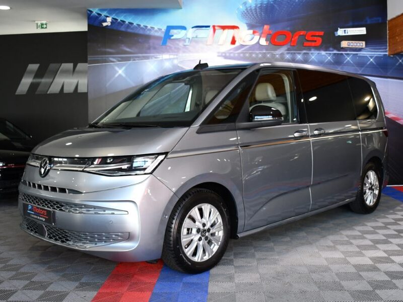 Volkswagen Multivan T7 Style 1.4 eHybrid 218 DSG GPS Virtual Toit Pano Portes électriques DCC ACC Caméra Front Table Centrale JA 17