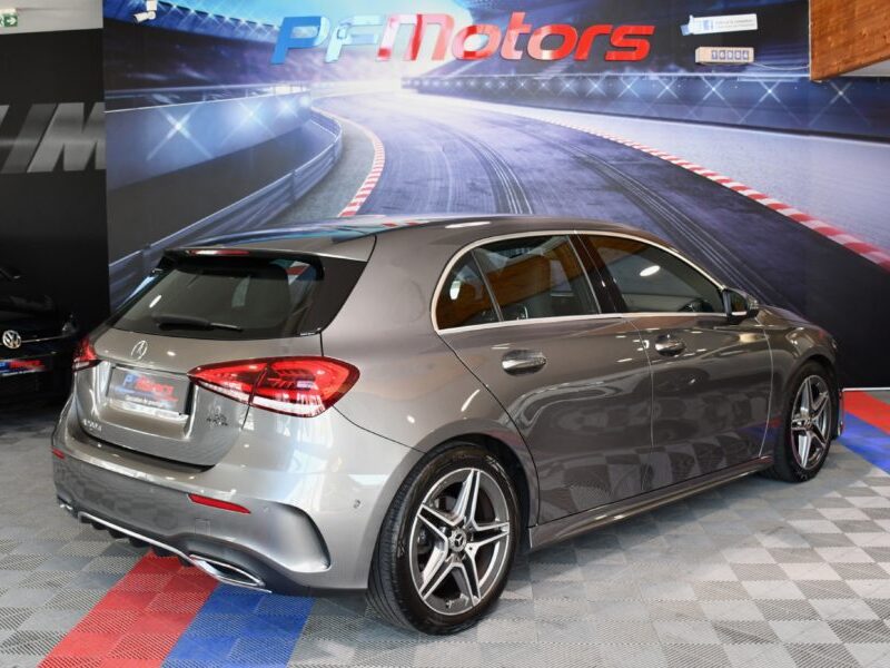 Mercedes Benz Classe A 200 AMG Line 150 BVA GPS M-Bux Caméra AV + AR Burmester Freinage Mode Car Play JA 18