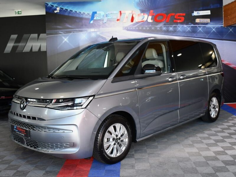 Volkswagen Multivan T7 Style 1.4 eHybrid 218 DSG GPS Virtual Toit Pano Portes électriques DCC ACC Caméra Front Table Centrale JA 17