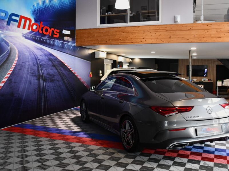 Mercedes Benz CLA 220 AMG Line 2.0 190 BVA GPS Pro M-Bux LED Caméra Freinage TO Attelage JA 18